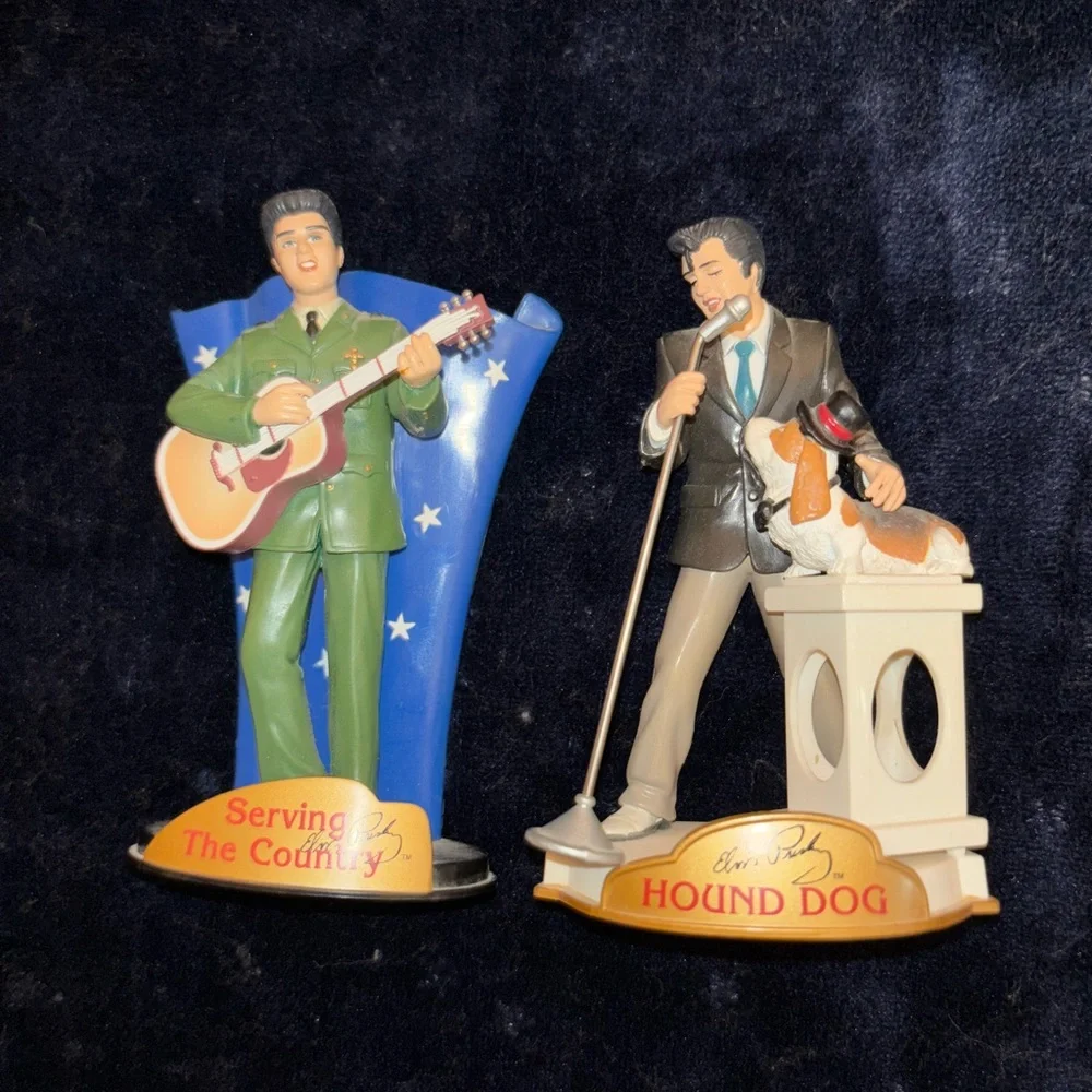 Elvis Presley Cake Topper Set - 2003 & 2004